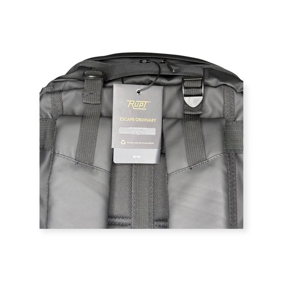 new Rupt ✪ Trex Special Edition Rivin 18L Tech Backpack ✪ Black ✪ Padded Trolley - Picture 11 of 16